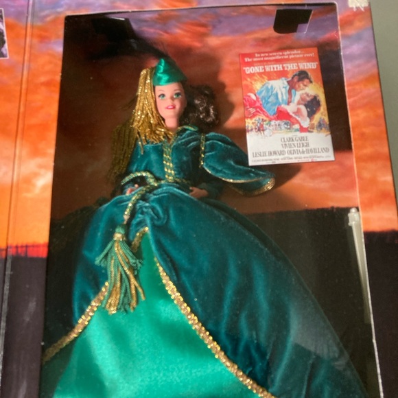 Gone with the Wind Collectible Barbie in Green Dress